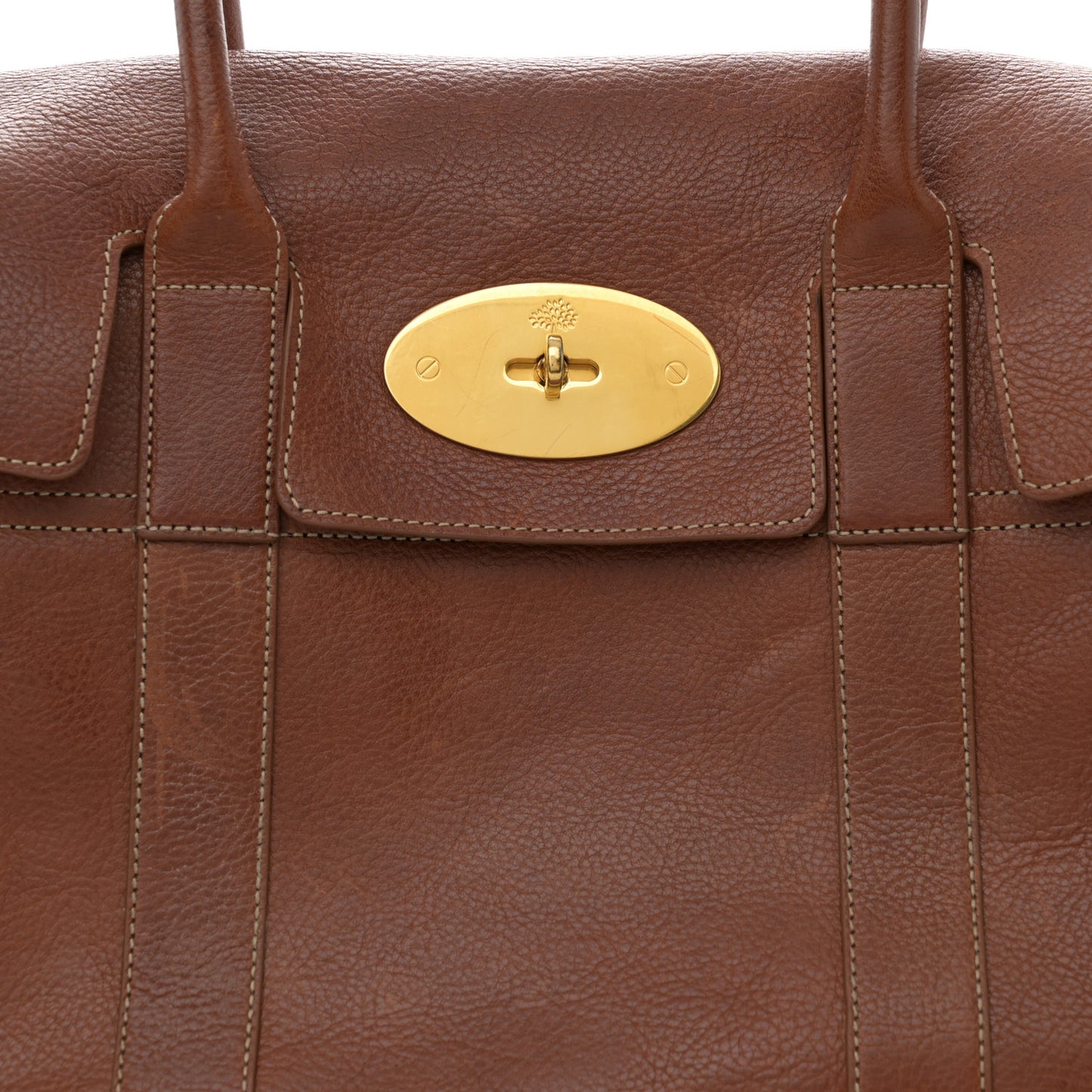 Natural Leather Bayswater Oak