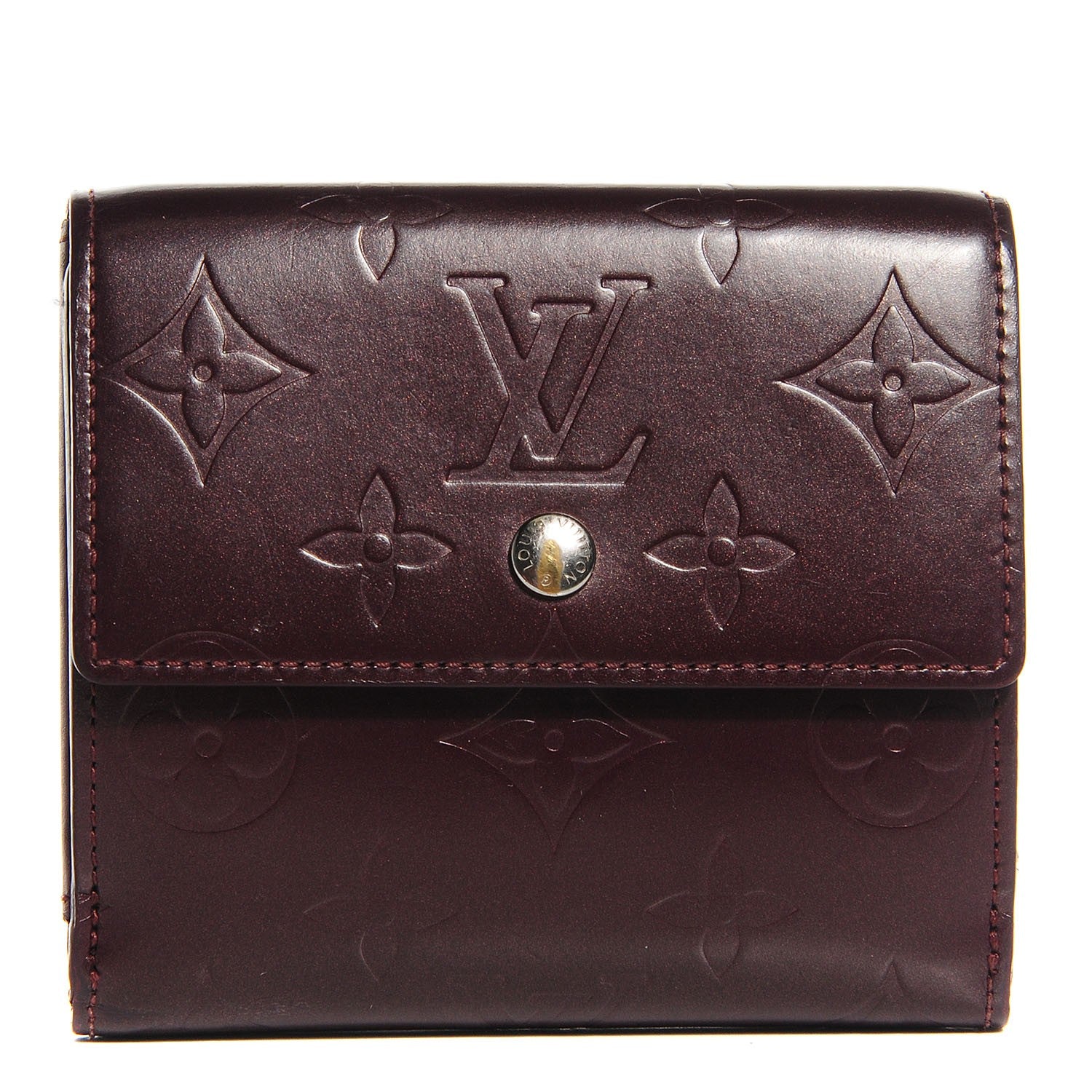 Louis Vuitton Mat Monogram Ludlow Wallet Violet 1 of 7