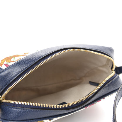 Gucci Canvas Flora Floral Shoulder Bag White Blue Agata Mulitcolor 5 of 10