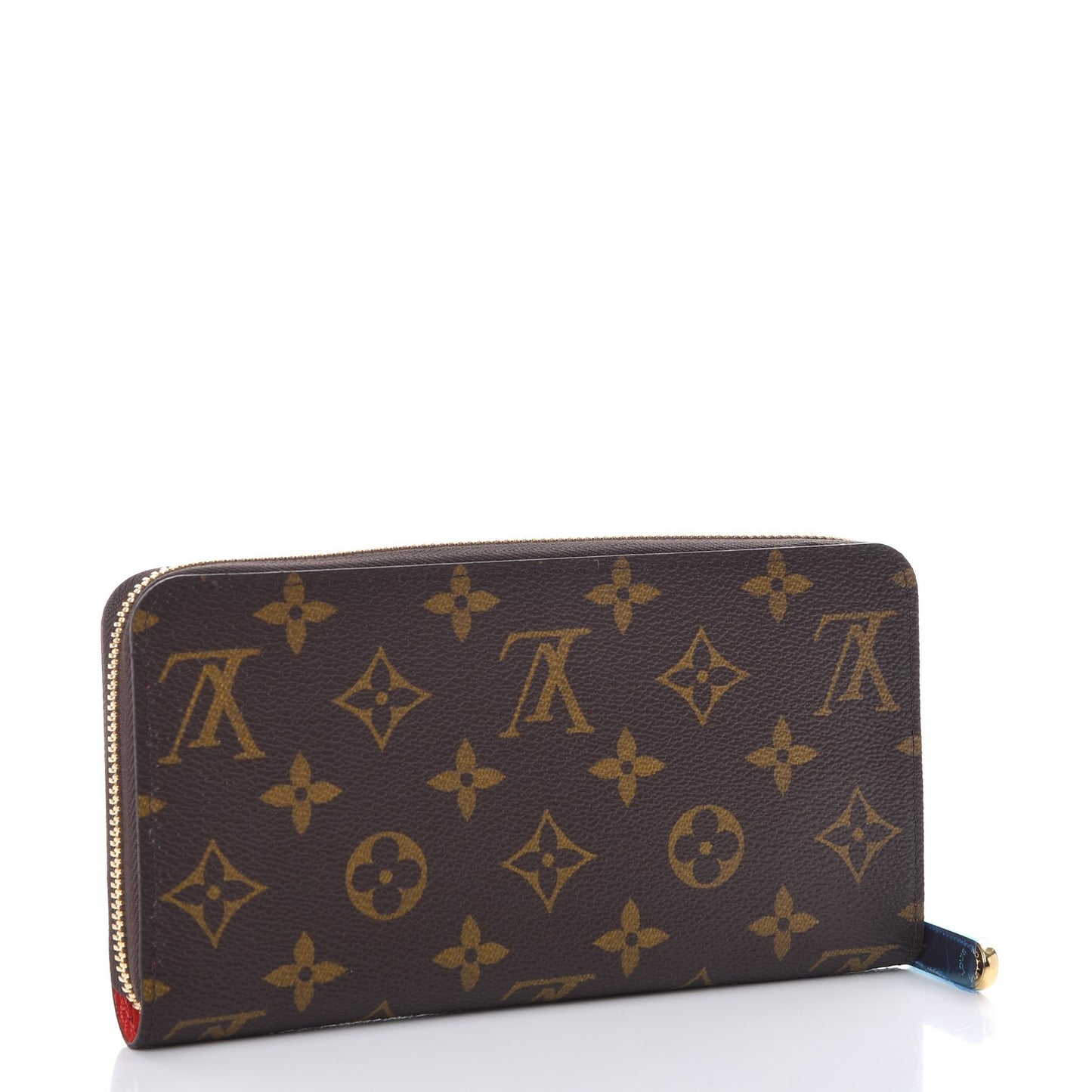 Monogram Zippy Wallet Coquelicot
