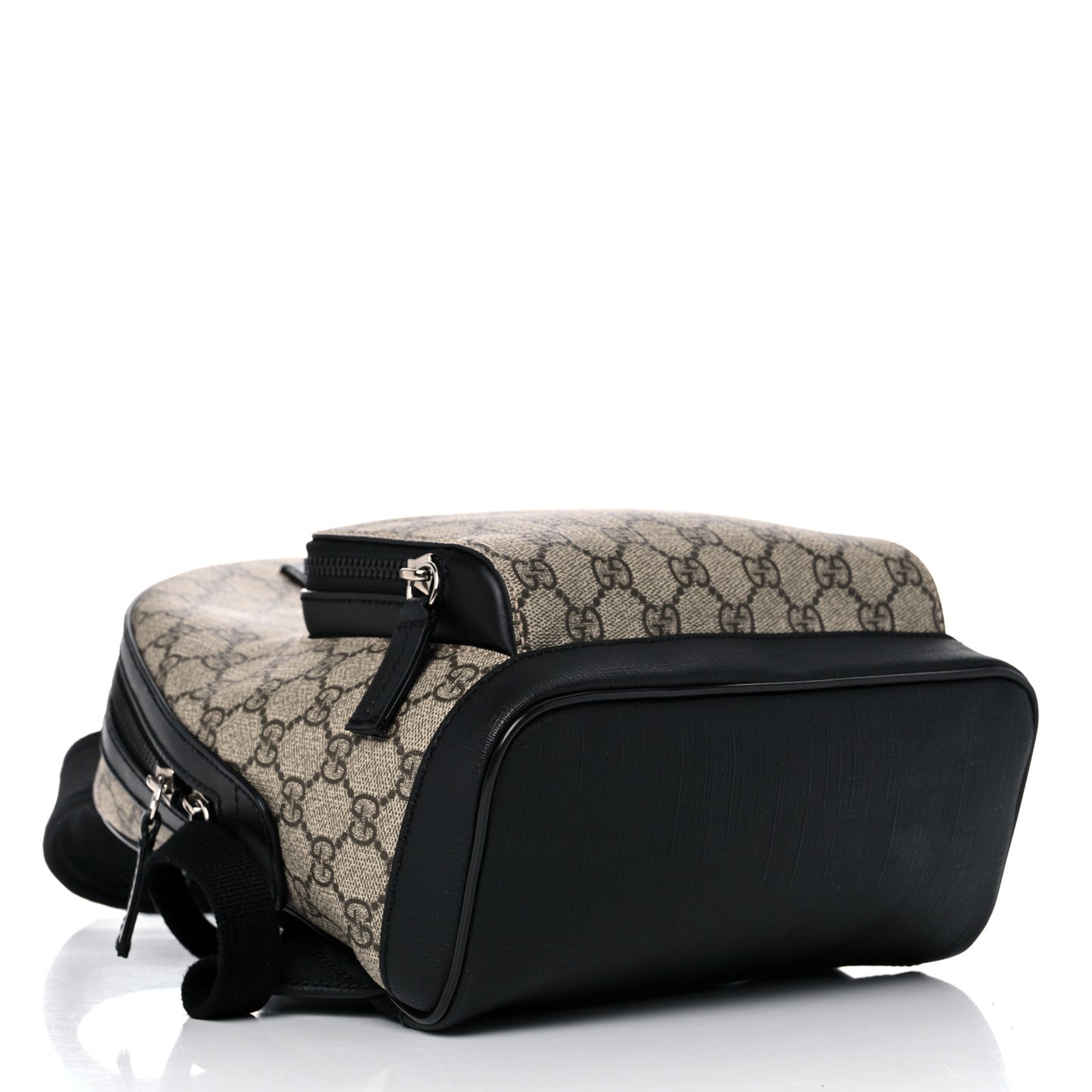 GG Supreme Monogram Small Eden Day Backpack Black
