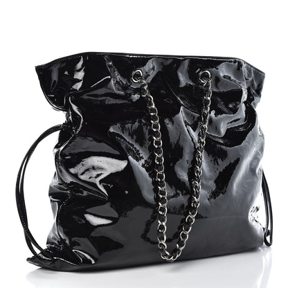 Chanel Patent Bonbons Shopper Tote Black 3 of 7