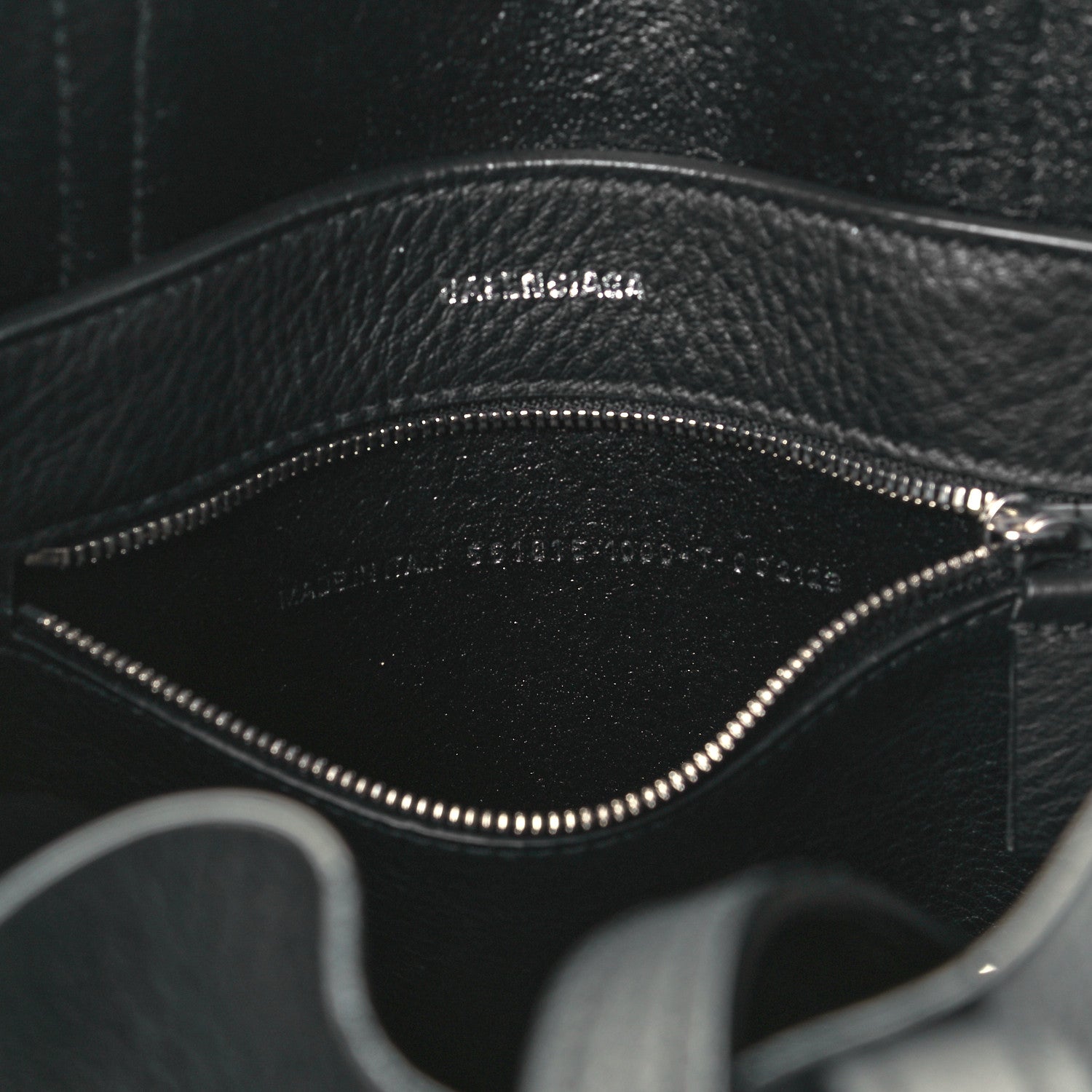 Balenciaga Calfskin XXS Everyday Tote Black 6 of 9