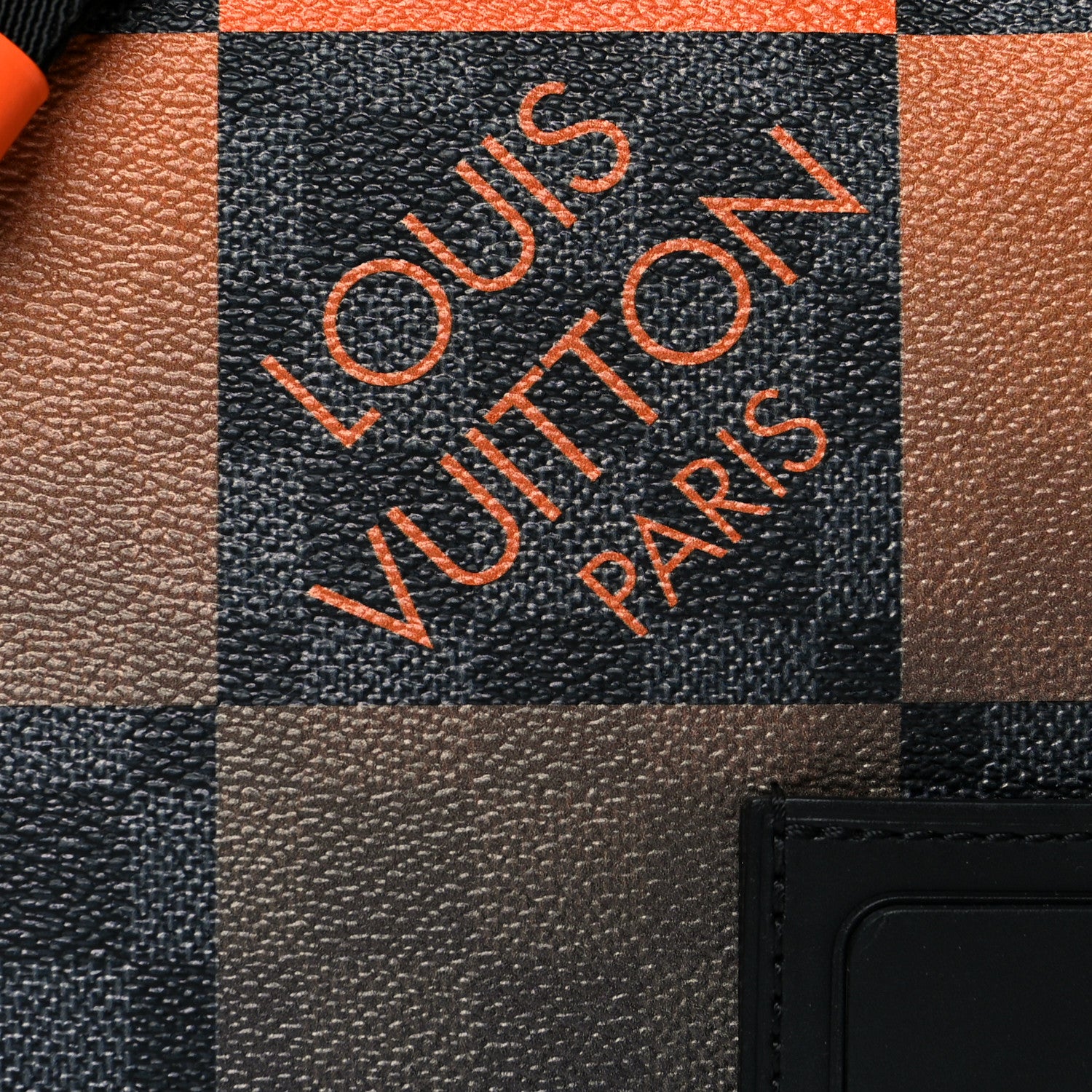 Louis Vuitton Giant Damier Graphite Alpha Messenger Bag Orange 7 of 9