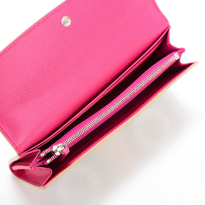 Fendi Vitello Elite Crystal Eye Monster Simply Continental Wallet Bellini Multicolor 5 of 8