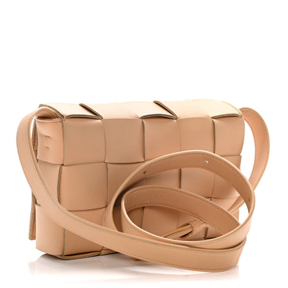 Bottega Veneta Nappa Maxi Intreccio Cassette Bag Ice Cream 3 of 14