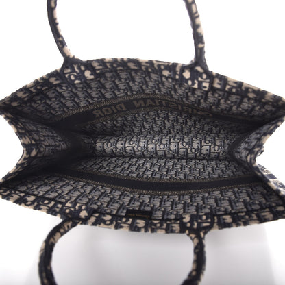 Christian Dior Oblique Book Tote Blue Multicolor 5 of 7