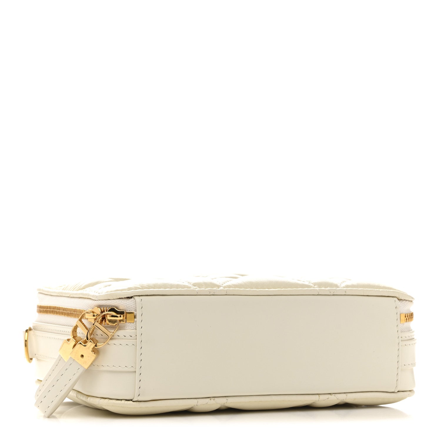 Christian Dior Calfskin Macrocannage Caro Box Bag Latte 4 of 14