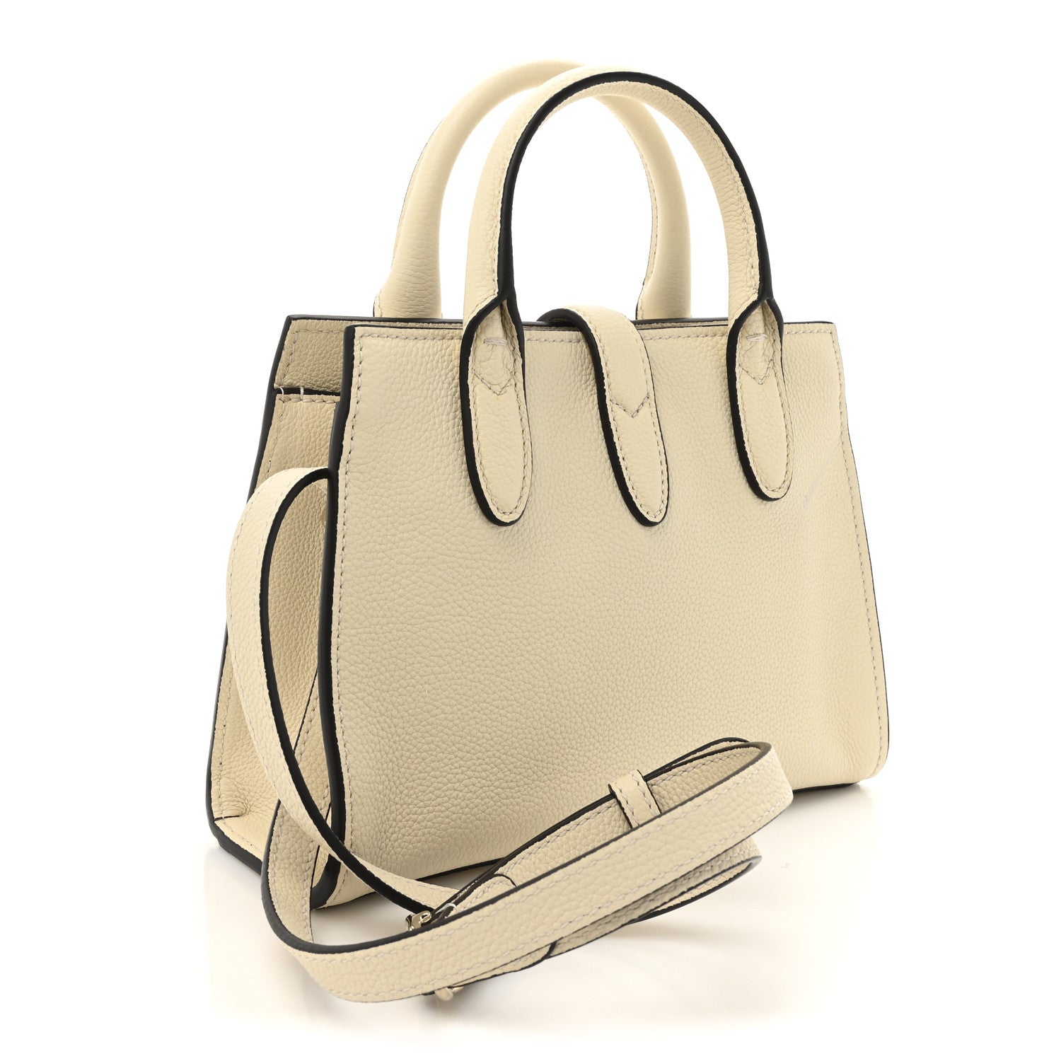 Gucci Pebbled Calfskin Small Jackie Tote New Ivoire 3 of 12