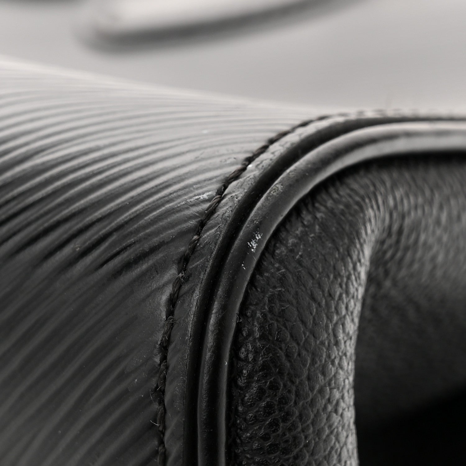 Louis Vuitton Epi Grenelle Tote MM Black 10 of 10