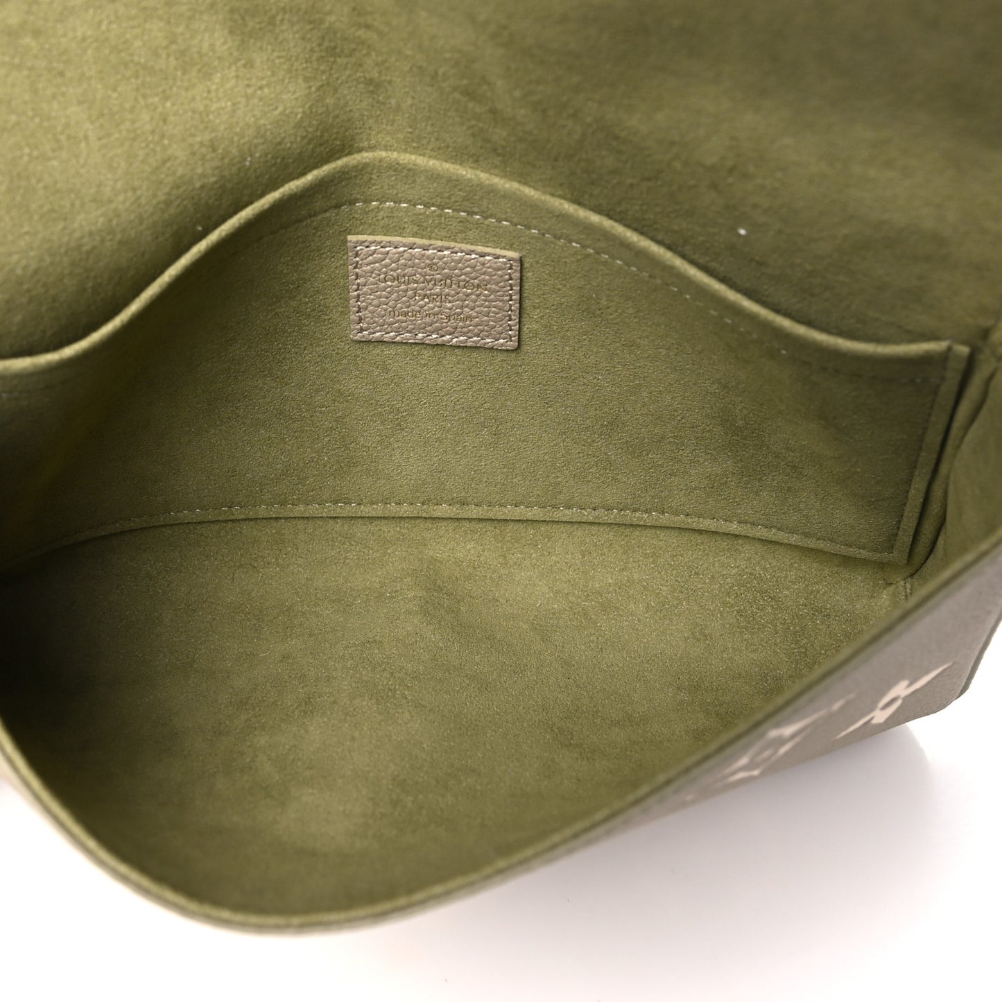 Empreinte Monogram Giant Felicie Pochette Khaki Cream