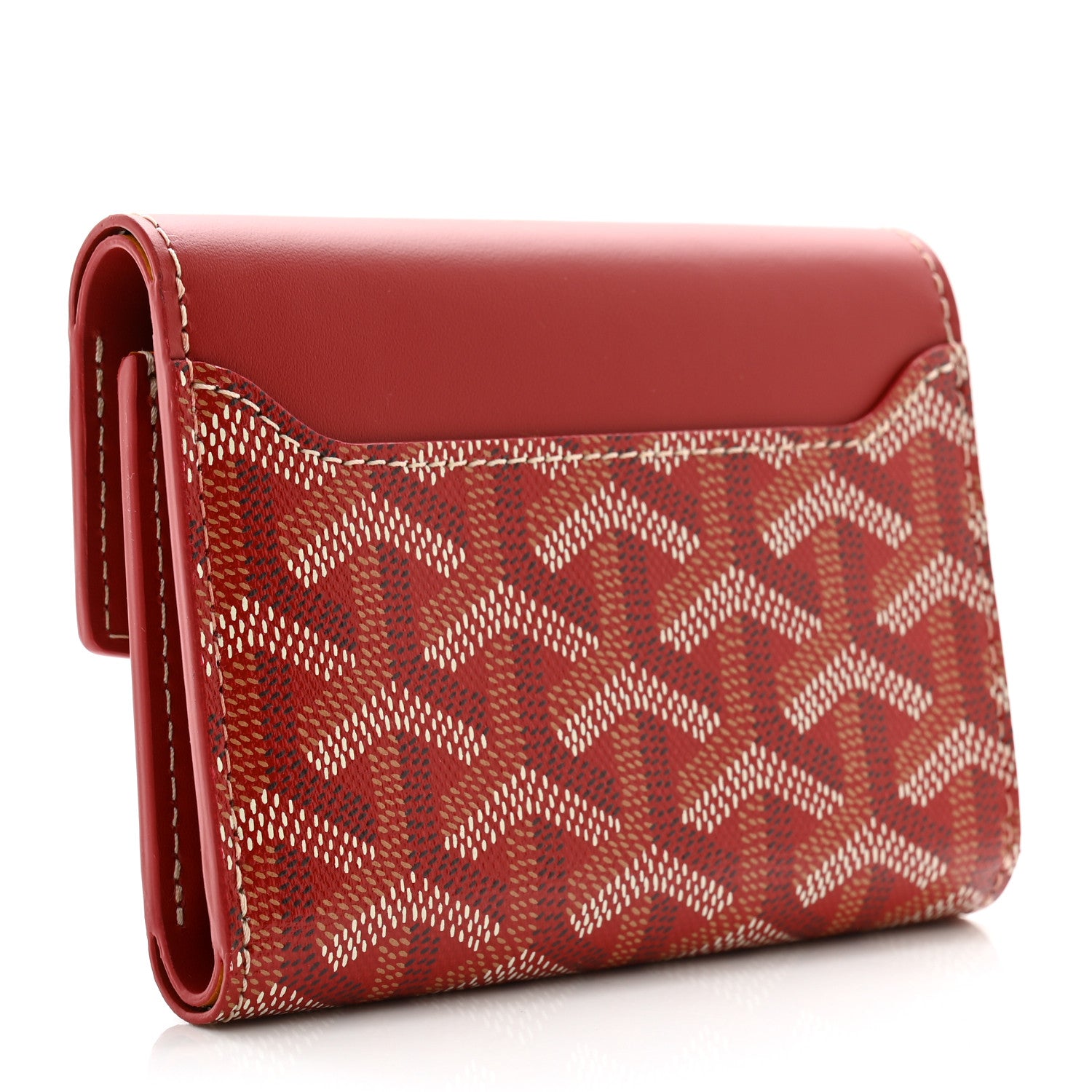 Goyard Goyardine Saint-Gabriel Compact Wallet Black Gold 3 of 8