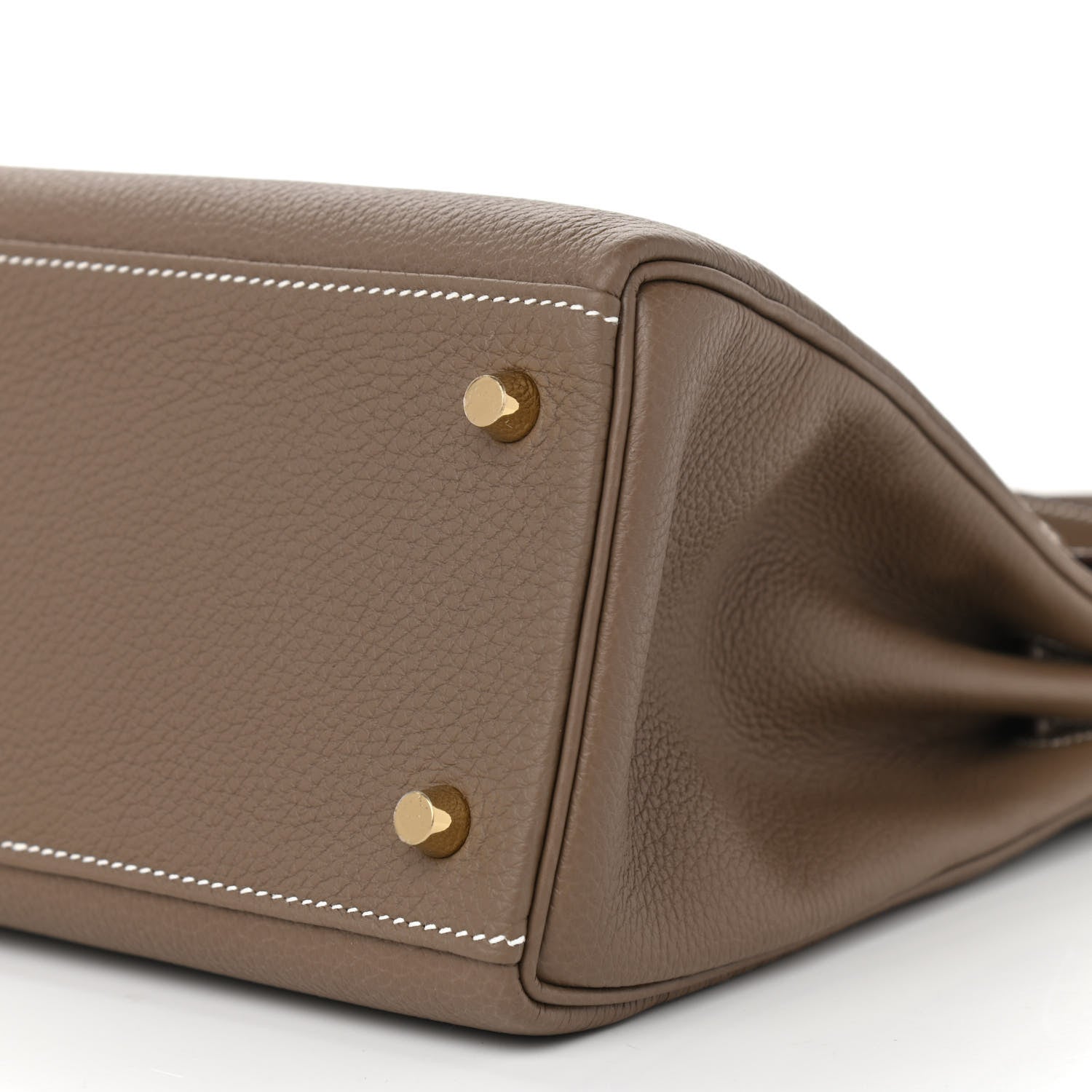 Hermes Togo Kelly Retourne 28 Etoupe 10 of 11