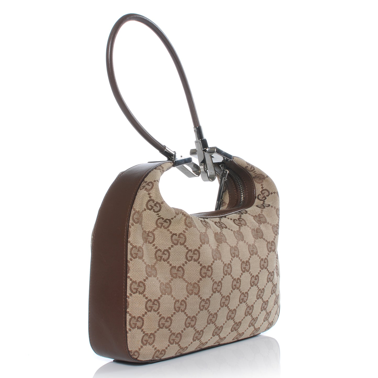 Monogram Canvas Small Shoulder Bag Ebony