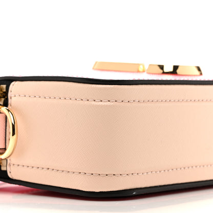 Marc Jacobs Saffiano Small Snapshot Camera Bag Pink Multicolor 11 of 12