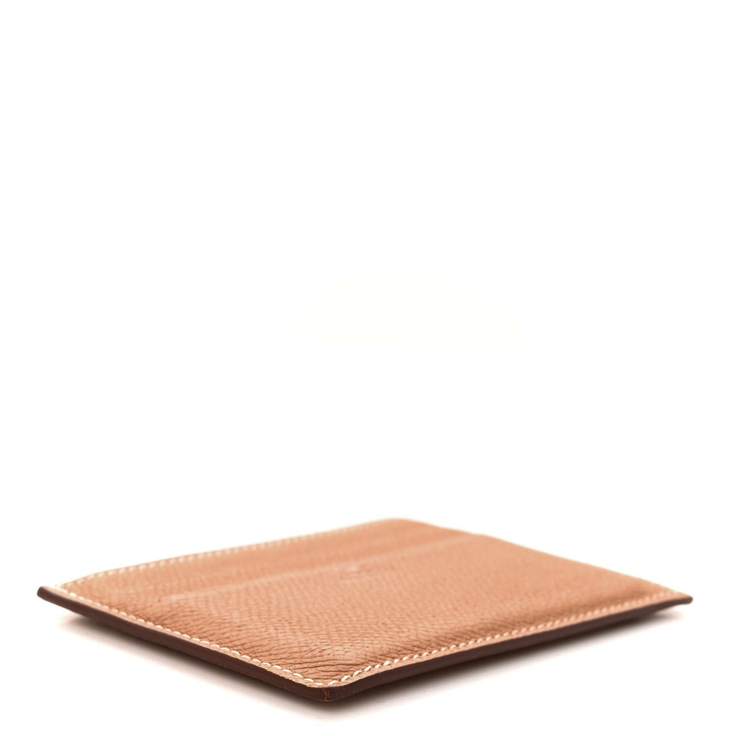 Epsom Citizen Twill Card Case Gold