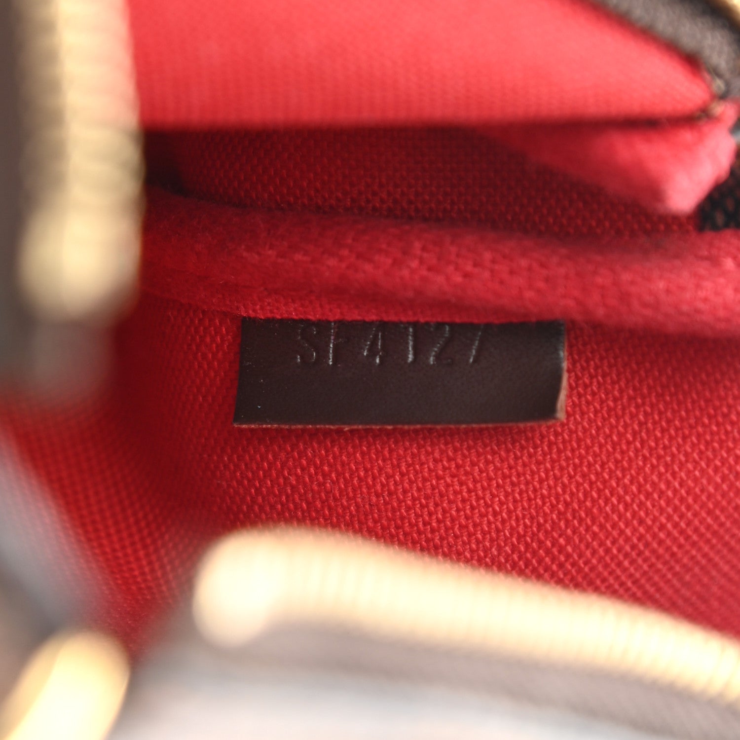 Louis Vuitton Damier Ebene Mini Pochette Accessories 7 of 8