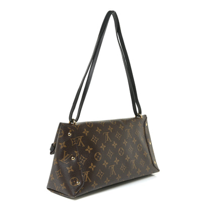 Louis Vuitton Monogram Sac Triangle PM Black 3 of 12