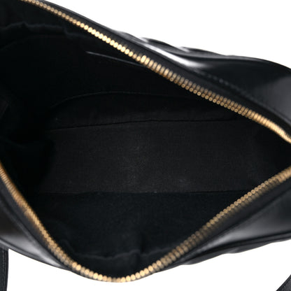 Saint Laurent Calfskin Matelasse Monogram Lou Camera Bag Black 5 of 16
