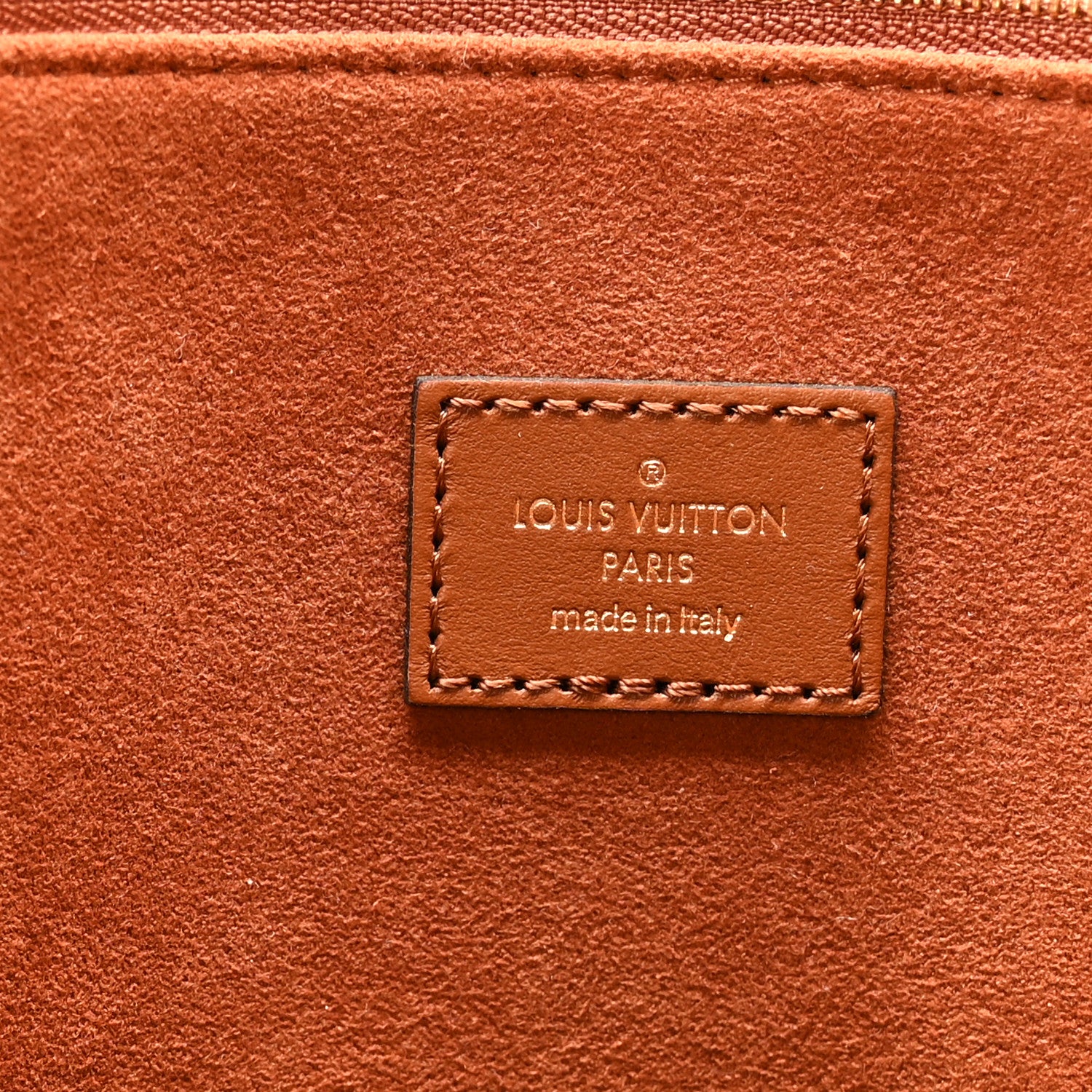Louis Vuitton Raffia Saint Jacques Tote Caramel 7 of 9