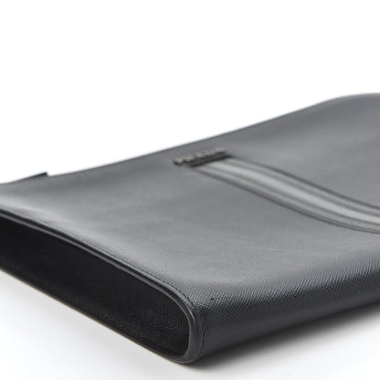 Prada Saffiano Document Holder Black 5 of 7