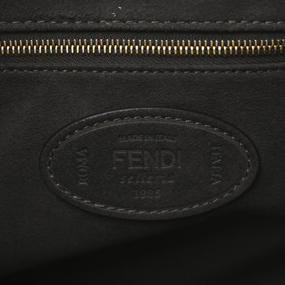 Fendi Cuoio Romano Selleria Medium FF Tote Miele Scuro 6 of 10