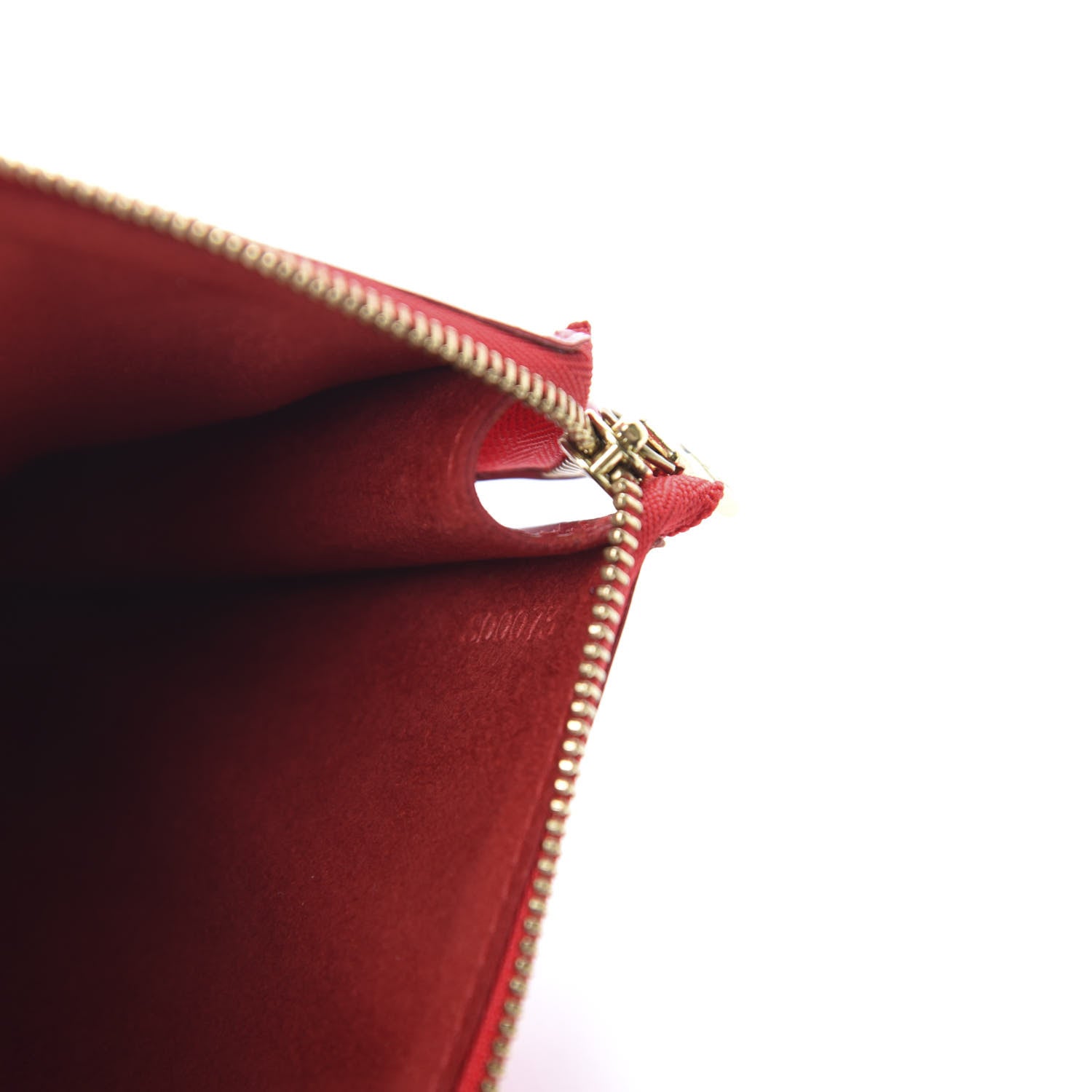 Louis Vuitton Epi Pochette Accessories 24 Rouge 9 of 11