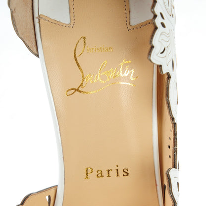 Christian Louboutin Patent Beloved 100 Pumps 42 White 7 of 8