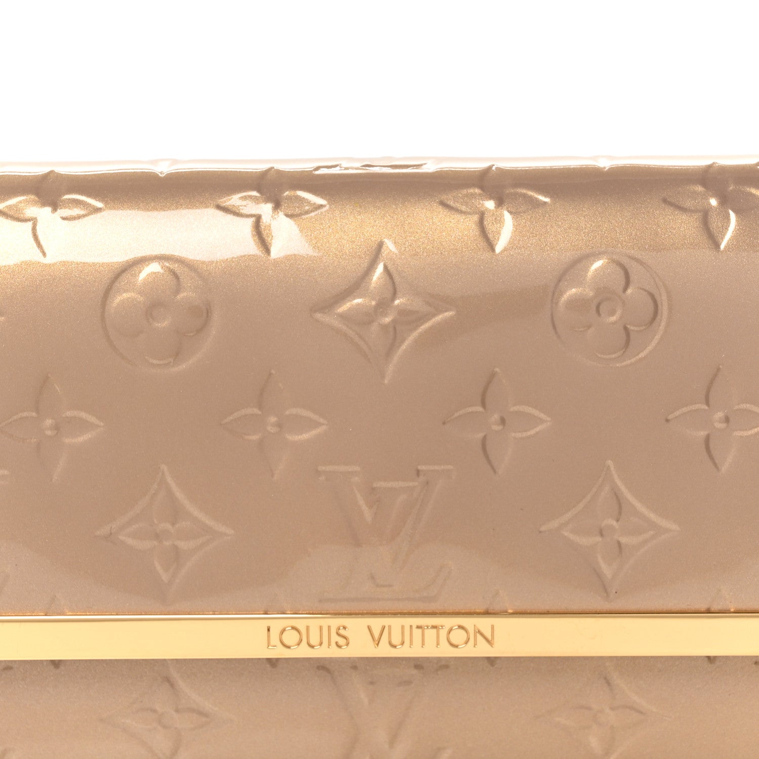 Louis Vuitton Vernis Rossmore MM Beige Poudre 8 of 11