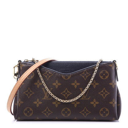 Louis Vuitton Monogram Pallas Clutch Blue Marine 1 of 10