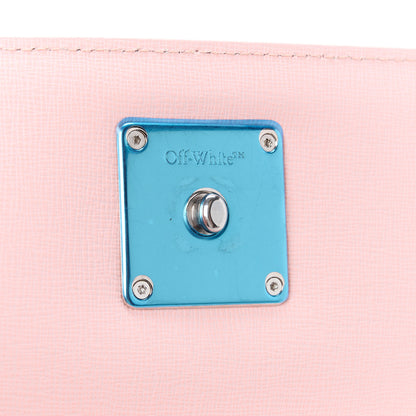 Off-White Saffiano Jitney 1.4 Top Handle Bag Pink 7 of 14