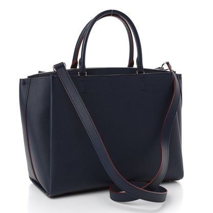 Louis Vuitton Calfskin Lockmeto Marine Rouge 3 of 10