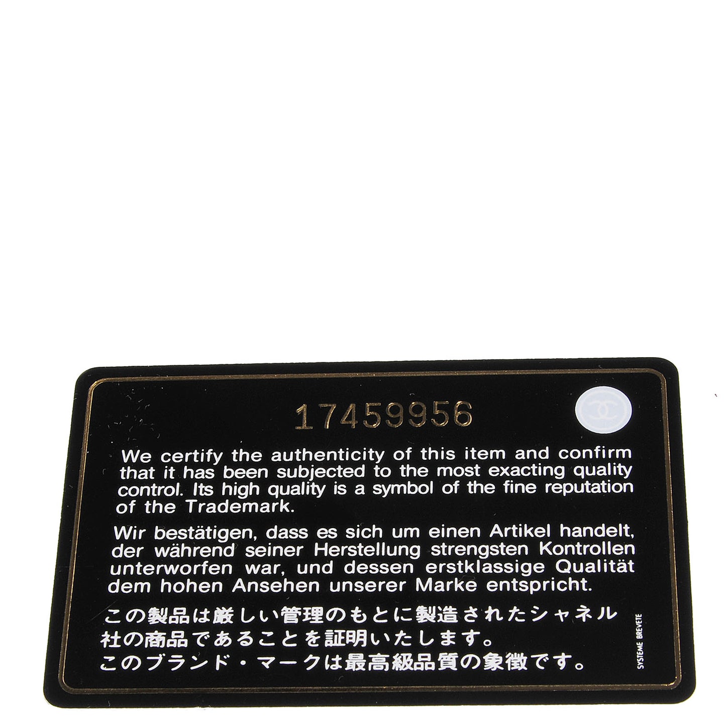 Caviar CC Timeless Large Zip Around Wallet Dark Gold