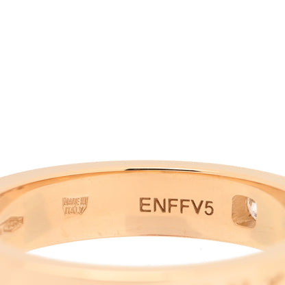 Bulgari 18K Yellow Gold Diamond B.Zero1 Essential Band Ring 55 7.25 4 of 4