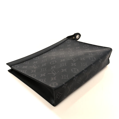 Louis Vuitton Monogram Eclipse Pochette Voyage MM 4 of 8