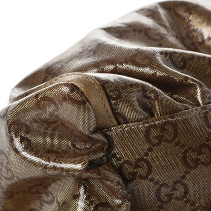 Gucci Crystal Monogram Large D Gold Hobo Gold 15 of 18