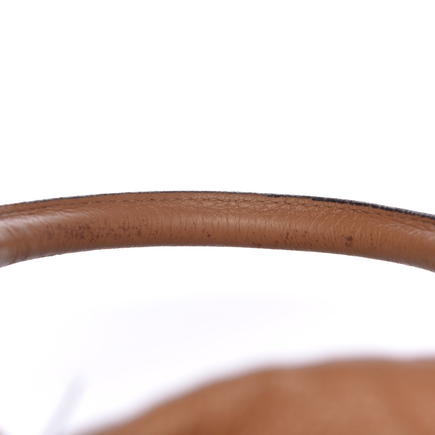 Prorsum Deerskin Big Crush Tote Fudge