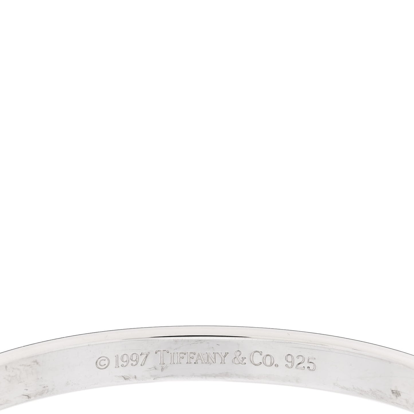 Sterling Silver Narrow 1837 Bangle Bracelet