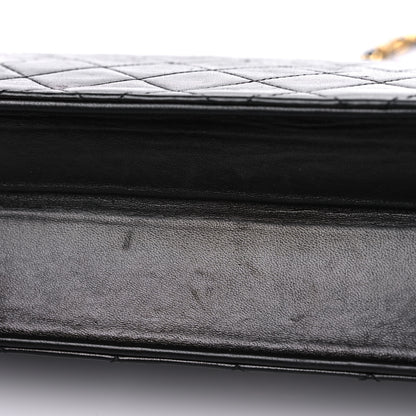 Chanel Lambskin Quilted Medium Single Flap Black 16 of 22