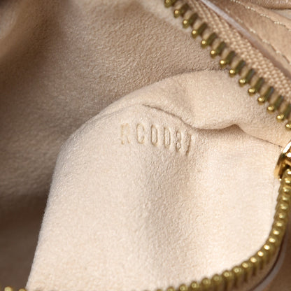 Louis Vuitton Lambskin Olympe Stratus PM Ecru 7 of 7