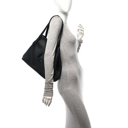 Burberry Grainy Calfskin Medium Honeybrook Tote Black 3 of 9
