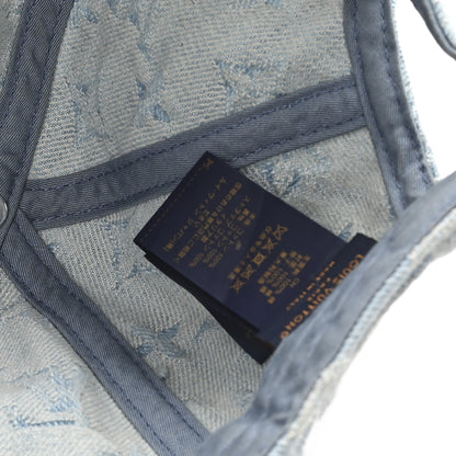 Louis Vuitton Monogram Denim Cap L Blue 7 of 10
