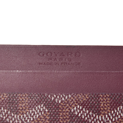 Goyard Goyardine Saint Sulpice Card Holder Bordeaux 6 of 8