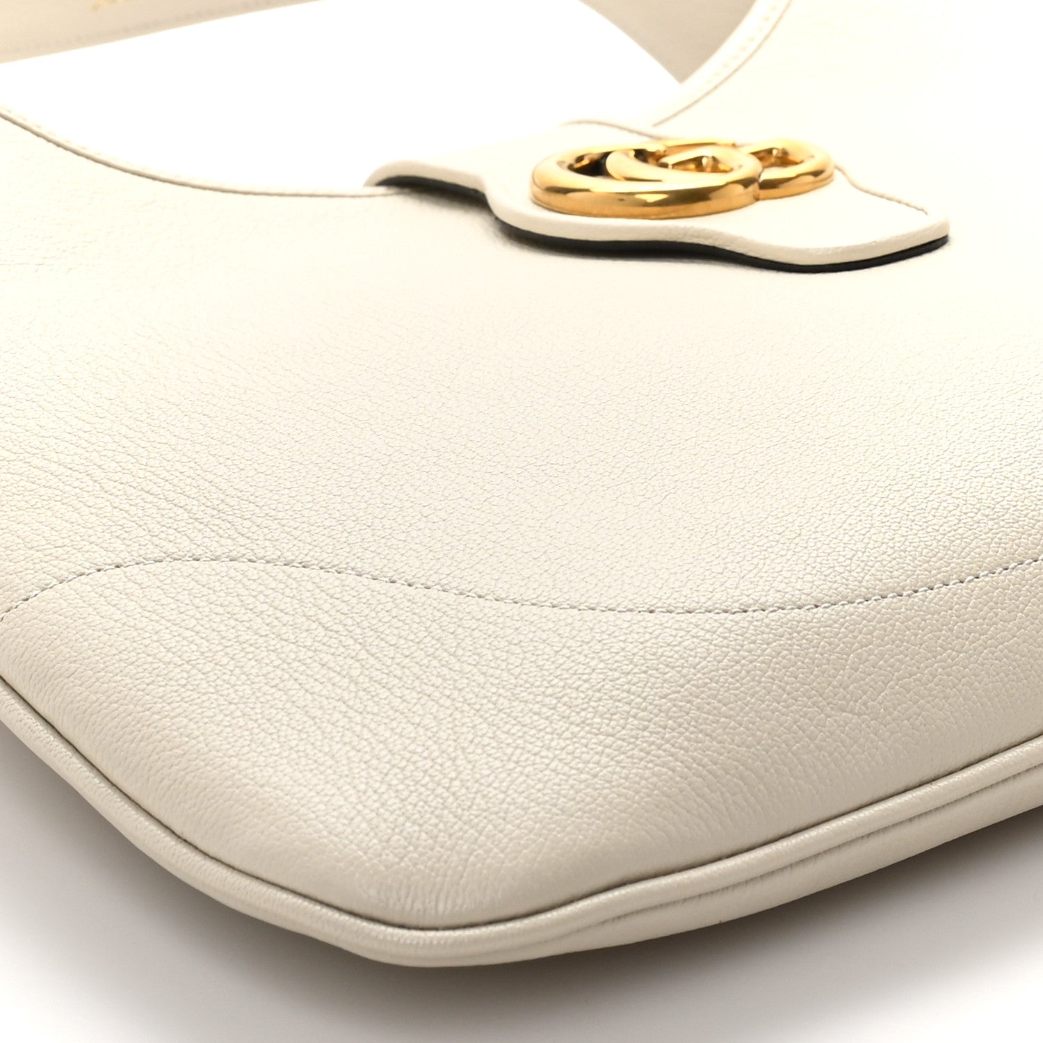 Gucci Goatskin Medium Aphrodite Shoulder Bag Mystic White 9 of 10