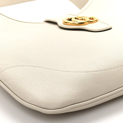 Gucci Goatskin Medium Aphrodite Shoulder Bag Mystic White 9 of 10