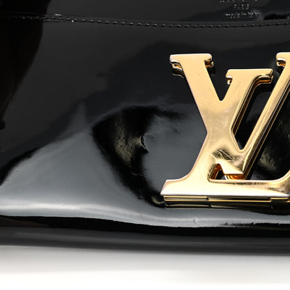 Louis Vuitton Patent Louise Clutch Amarante 9 of 10
