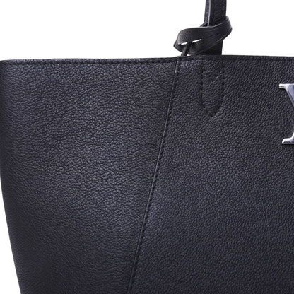 Louis Vuitton Calfskin Lockme Cabas Black 12 of 14