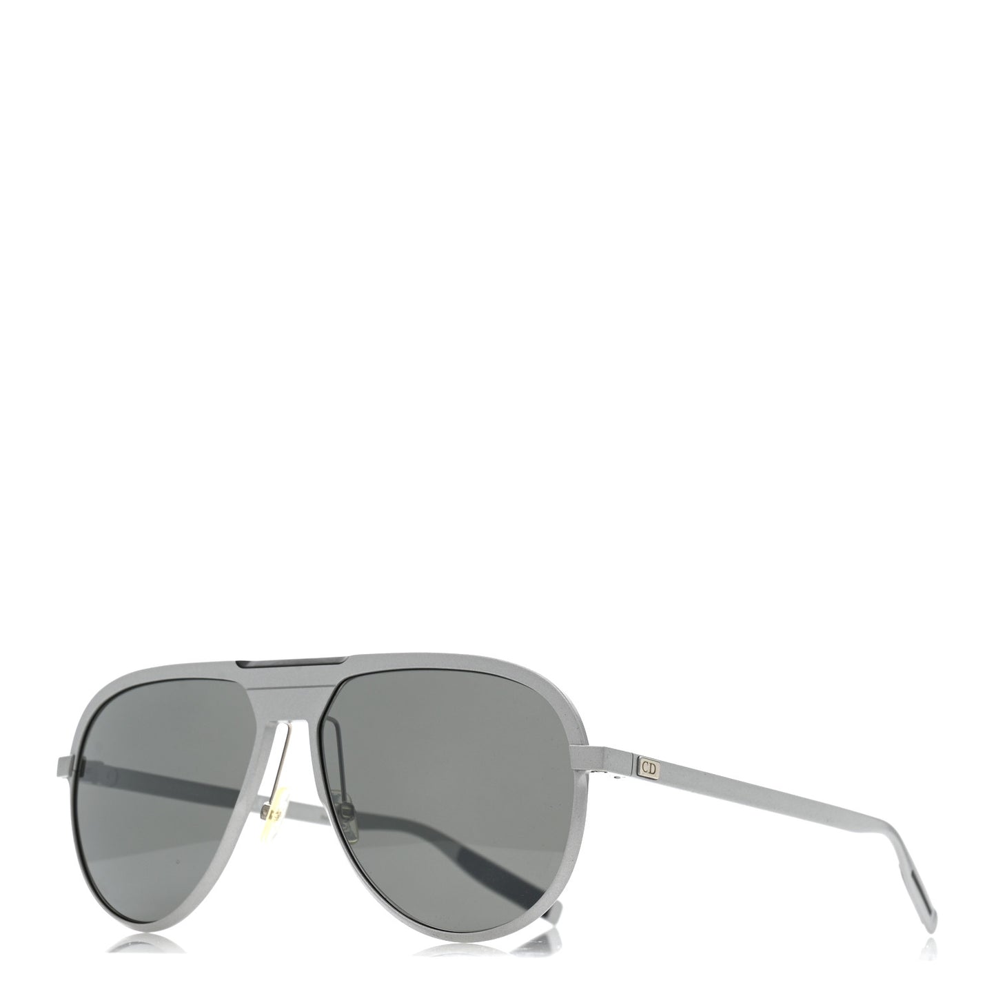 Homme Mens Aviator Sunglasses Silver
