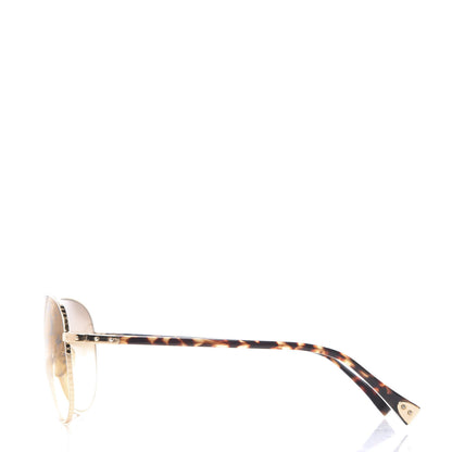 Louis Vuitton Aviator Sunglasses 70164U Brown 2 of 8