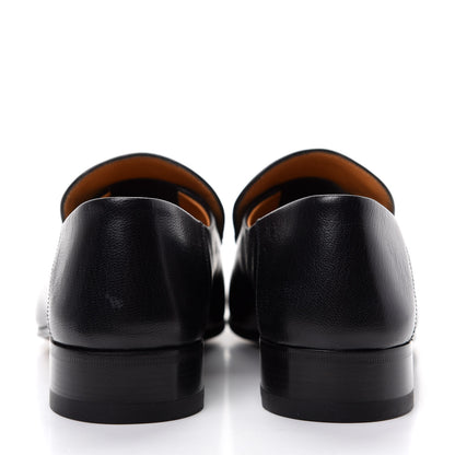Gucci Goatskin Mens Horsebit Loafers 8 Black 6 of 11
